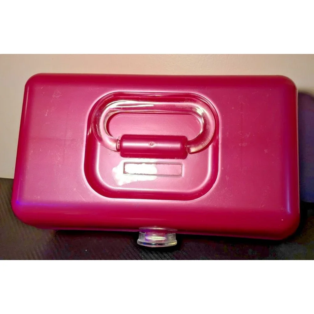 Caboodles  On-The-Go Girl cosmetic and Makeup Organizer Case Hot Pink